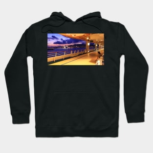 Leaving Palma de Maiorca . Adventure of the Seas. Cruise Hoodie